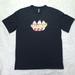 Converse Shirts | Converse 100% Cotton Black T-Shirt Size Xl Banana Split Graphic Ice Cream | Color: Black | Size: Xl