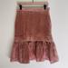 J. Crew Skirts | J. Crew Collection Metallic Rose-Gold Fluted Ruffle Skirt Size 8 New With Tags | Color: Pink | Size: 8