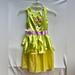 Disney Costumes | Girls Disney Princess Tiana Costume Dress 4-6x | Color: Green/Purple | Size: 4-6x