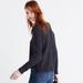 Madewell Sweaters | Madewell Backroad Button-Back Sweater | Color: Black/Gray | Size: S