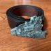 Levi's Accessories | Amazing Levi’s Steam Engine Brown Leather Belt, Size 44 Never Worn | Color: Brown | Size: Os