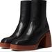 Free People Shoes | Free People Women’s Ruby Platform Ankle Boot | Color: Black/Brown | Size: 10
