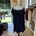 Kate Spade Dresses | Kate Spade Navy Cotton Dress, Xxl, Guc | Color: Blue | Size: Xxl