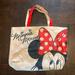 Disney Bags | Disney Minnie Mouse Canvas Tote From Tokyo Disney | Color: Red/White | Size: Os
