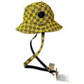 Gucci Accessories | Gucci Gg Supreme Monogram Multicolor Canvas Reversible Bucket Hat Nwt | Color: Blue/Yellow | Size: M