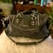 Coach Bags | Grey Leather/Material Genuine Coach Shoulder Bag. Pen Marks Inside Of The Bag. | Color: Gray | Size: Os