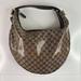 Gucci Bags | Gucci Duchessa Hobo Gg Logo, Crystal Coated Canvas Bag , Beige Brown , Damaged | Color: Brown/Tan | Size: Os
