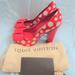 Louis Vuitton Shoes | New Louis Vuitton Dots Yayoi Kusama High Heel Shoes Pumps 35 Red White | Color: Red/White | Size: 35