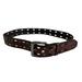 Carhartt Accessories | Carhartt Perforated Studded Leather Belt Size Medium Brown Cutout Women | Color: Brown | Size: M