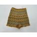 Free People Shorts | Free People Shorts Dream State Women's Sz S New Nwot N168 | Color: Yellow | Size: S