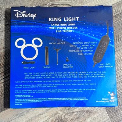 Disney Cameras, Photo & Video | Disney Selfie Ring Light- Small | Color: Black | Size: Os