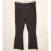 Free People Jeans | Free People Womens Black Faux Vegan Suede Jean Pants Wide Leg Size: 8 | Color: Black | Size: 8