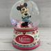 Disney Accents | New Enesco -Jim Shore- Disney Traditions I Heart You Minnie Mouse Globe 4059187 | Color: Blue/Red | Size: Os