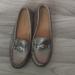 Coach Shoes | Coach Womens Arlene Metallic Silver Driving Loafers Shoes With Bits Sizes 7.5 B | Color: Silver | Size: 7.5