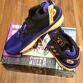 Adidas Shoes | Dame 8 "Honoring Black Excellence" Adidas Basketball Sneakers | Color: Orange/Purple | Size: 14