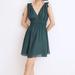 Madewell Dresses | Green Madewell Sophia Mini Dress Nwt | Color: Green | Size: S