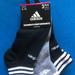 Adidas Accessories | Adidas Performance Women’s Socks | Color: Black | Size: Shoe 5-10