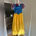 Disney Other | Adult Disney Snow White Costume, Sz Small | Color: Blue/Yellow | Size: Os