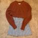 American Eagle Outfitters Sweaters | American Eagle Outfitters Tapered Waist Sweater Xxs | Color: Red | Size: Xxs