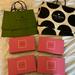 Kate Spade Bags | Brand New Lot Of 10 Kate Spade Packaging Bags Boxes | Color: Pink | Size: Os