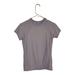 Athleta Tops | Athleta, Women's Lavender Purple Fitted Athletic Short Sleeve Crew Neck Top Sz S | Color: Purple | Size: S