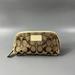 Coach Bags | Coach Cosmetic Case 17 In Signature Canvas | Color: Brown/White | Size: Approx. 6.75'' L X 3.75'' H X 2'' D