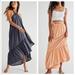 Free People Dresses | Free People Beach Ribbed Convertible Maxi Skirt Dress Xs | Color: Orange/Pink | Size: Xs