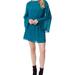 Jessica Simpson Dresses | Jessica Simpson Long Sleeve Amelia Dress Us Size S | Color: Blue/Green | Size: S