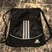 Adidas Bags | Adidas Black Alliance Sackpack Backpack Like New | Color: Black | Size: 14x17