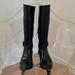 Burberry Shoes | Authentic Burberry Quilted Riding Boots - Size 37 - Black Leather | Color: Black | Size: 7
