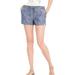 J. Crew Shorts | J. Crew Navy 3” Chambray Drawstring Shorts Women's Size, Small - Pockets Summer | Color: Blue | Size: S
