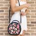 Kate Spade Bags | Kate Spade Traveler Road Trip Floral Print Round Crossbody Blue Multi | Color: Blue/Pink | Size: Os