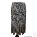 Nine West Skirts | Nine West Midi Skirt Size M | Color: Black/White | Size: M