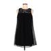 As U Wish Casual Dress - A-Line: Black Dresses - Women's Size Medium