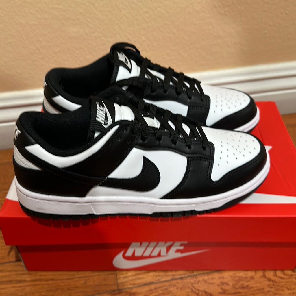 Nike Shoes | Brand New Nike Dunks Panda | Color: Black/White | Size: 8