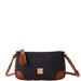 Dooney & Bourke Bags | Dooney & Bourke Ostrich Slim Crossbody Shoulder Bag - Black | Color: Black | Size: Os