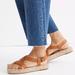 Madewell Shoes | Madewell Malia Espadrille Leather Jute Sandals Size 9 Nwob | Color: Tan | Size: 9