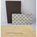 Louis Vuitton Bags | Authentic Louis Vuitton Damier Azur Sarah Wallet With Box And Dustbag #3652m | Color: White | Size: Os