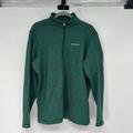 Columbia Shirts | Columbia Great Hart Mountain Iii Half Zip Sweatshirt Sz M Green Mock Neck Fleece | Color: Green | Size: M