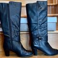 Giani Bernini Shoes | Gianni Bernini Ladies Leather Boots | Color: Black | Size: 8.5