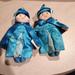 Disney Toys | Disney Magic With These Adorable Merry Weather Godmothers Stuffed Toy Dolls | Color: Black/Blue | Size: 9.5"