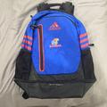 Adidas Bags | Kansas Jayhawks Backpack | Color: Blue/Red | Size: Os