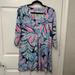 Lilly Pulitzer Dresses | . Lilly Pulitzer - Long Sleeve Amina Dress | Color: Blue/Pink | Size: Xs