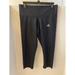 Adidas Pants & Jumpsuits | Adidas Climalite M Tech Fit Compression Pants Medium Rn#88387 Neon Stripes | Color: Black | Size: M