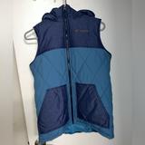 Columbia Jackets & Coats | Columbia Vest With Hood | Color: Blue/Orange | Size: L