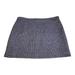 J. Crew Skirts | J. Crew Skirt Womens Sz 10 Blue White Mini Metallic Silk Blend | Color: Blue/White | Size: 10