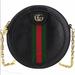 Gucci Bags | Like New/Excellent Pre-Owned Condition Gucci Ophidia Ladies Round Crossbody | Color: Black | Size: Os