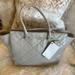 Kate Spade Bags | Gray Kate Spade Quilted Hand Bag | Color: Gray/Silver | Size: Os