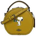 Coach Bags | Coach 2way Bag Canteen Yellow Flux Multi Snoopy Cf290 Collaboration Leather Pea | Color: Yellow | Size: Os