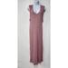 Free People Dresses | Free People Beach Cut Out Back Ribbed Maxi Tank Dress W/ Side Slit Size S. B-4 | Color: Pink | Size: S